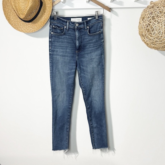 Aritzia Denim Forum The Lola Skinny Crop Jeans - Picture 4 of 9